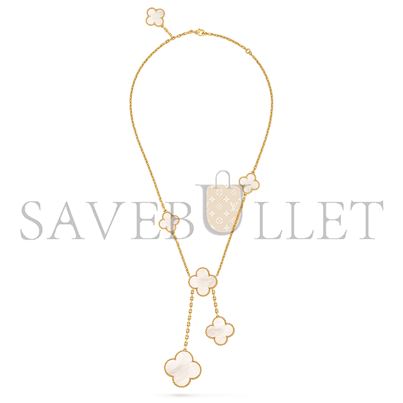 V*n Cl**f arpels magic alhambra necklace 6 motifs vcard79100